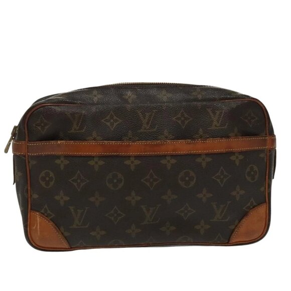 LOUIS VUITTON Monogram Compiegne 28 Clutch Bag - Picture 12 of 16